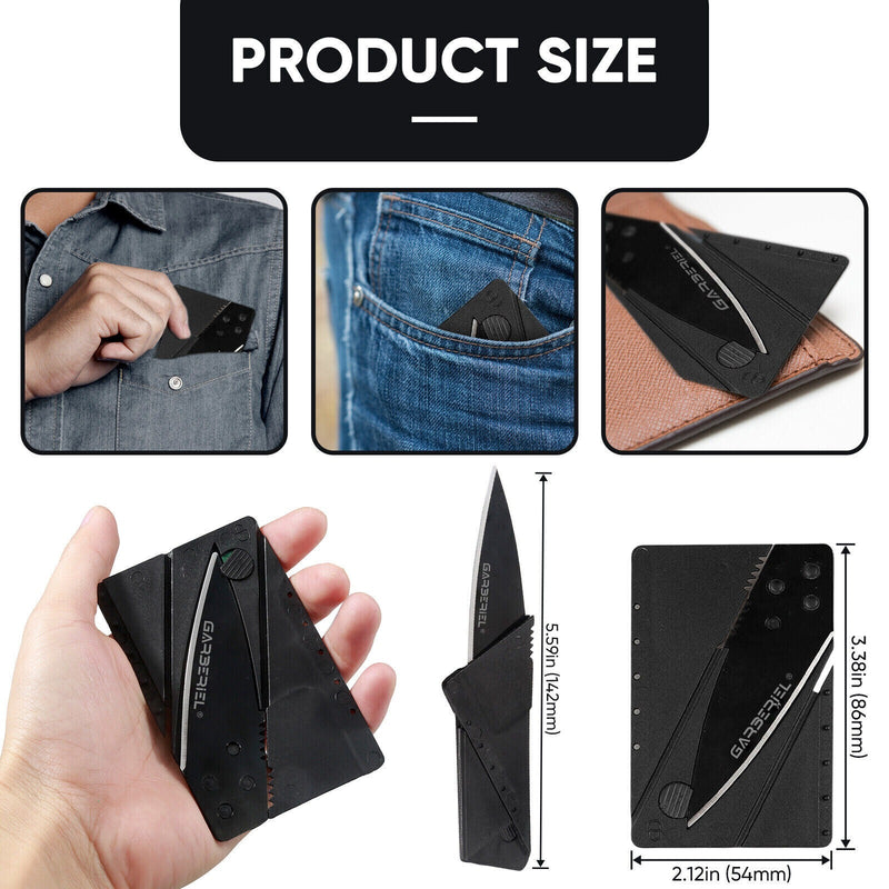 CardSharp Folding Credit Card Knife by Iain Sinclair  Credit Card Shape Knife