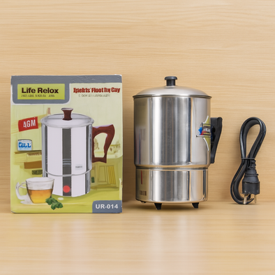 Life Relax Electric Water Kettle 1.0L – Stainless Steel Electric Heating Cup LR-014