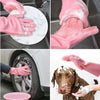 Magic Silicone Dish washing Gloves – Reusable Rubber Cleaning Gloves with Built-In Scrubber