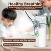 Portable Mesh Nebulizer Machine – Silent Handheld Inhaler for Kids & Adults