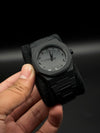 Full BLACK AURA Quartz Watch – Lightweight Design, , Premium Quality & Finish - Best Quality Analog Watch