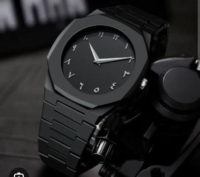 Full BLACK AURA Quartz Watch – Lightweight Design, , Premium Quality & Finish - Best Quality Analog Watch