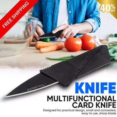 CardSharp Folding Credit Card Knife by Iain Sinclair – Ultra Slim, Lightweight, Surgical Steel Blade