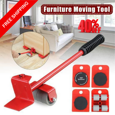 Heavy Furniture Mover Tool Set | Easy To Use Ergonomics Design Furniture Moving Tool Best For Home, Office
