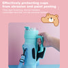 Water Bottle Carrier Bag with Phone Pocket for Stanley Quencher Cup with Handle Water Bottle Holder Pouch - For 1200 ML Bottle
