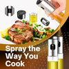 Cooking Oil Sprayer – Glass Oil Spray Bottle for Kitchen, BBQ, Baking, Grilling, Vinegar & Sauce