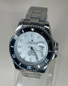 Rolex Men's Formal Quartz Wrist Watch with Stainless Steel Strap ( With Random Box )